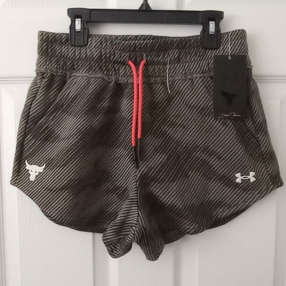 NWT  UNDER ARMOUR PROJECT ROCK SHORTS - Picture 2 of 4